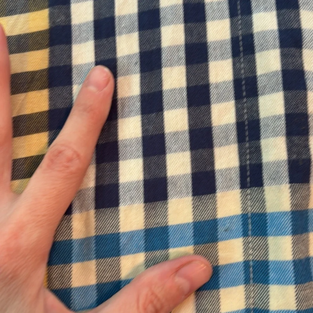 Colorful Checkered Button-Up Dress - Picture 4 of 15
